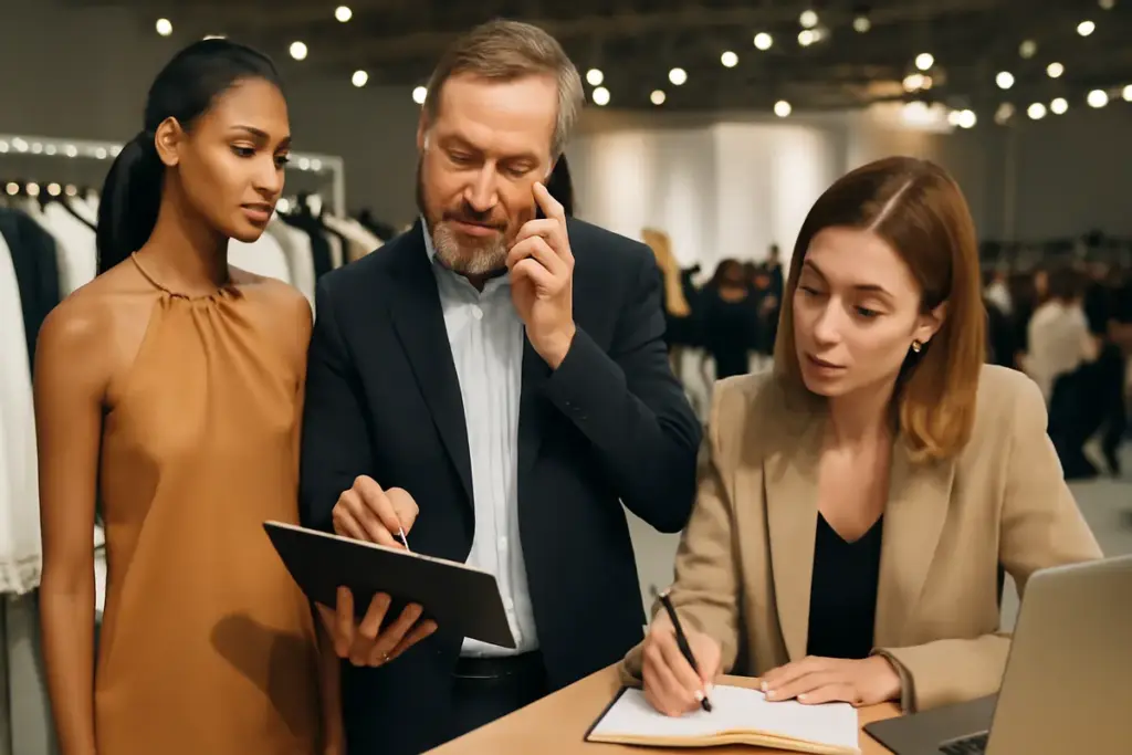 Qual è il miglior metodo per raccogliere ordini durante un evento moda? Tecniche usate dai rappresentanti esperti